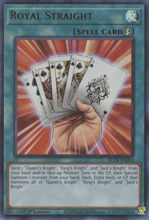 Royal Straight [BLCR-EN002] Ultra Rare - Trinity Hobby