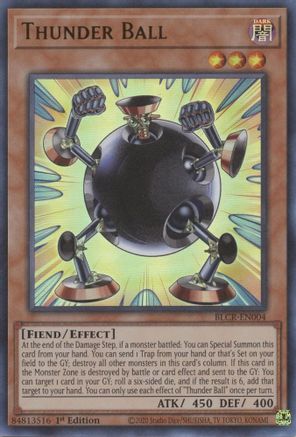 Thunder Ball [BLCR-EN004] Ultra Rare - Trinity Hobby