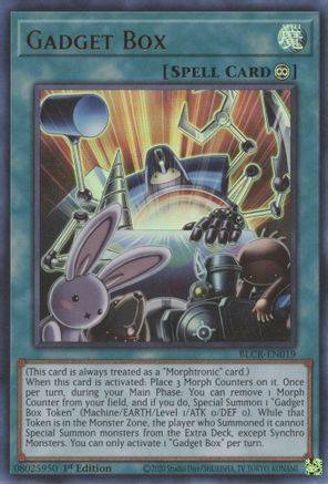 Gadget Box [BLCR-EN019] Ultra Rare - Trinity Hobby