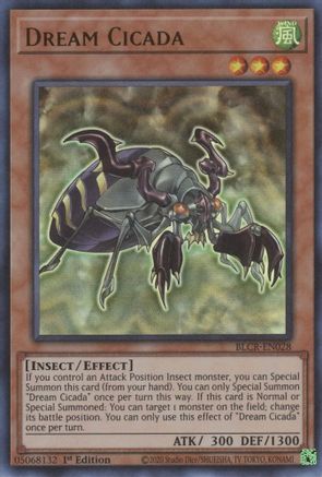 Dream Cicada [BLCR-EN028] Ultra Rare - Trinity Hobby
