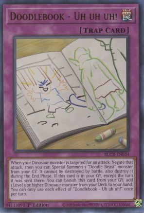 Doodlebook - Uh uh uh! [BLCR-EN034] Ultra Rare - Trinity Hobby
