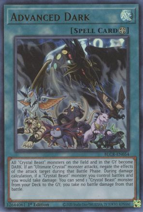 Advanced Dark [BLCR-EN054] Ultra Rare - Trinity Hobby