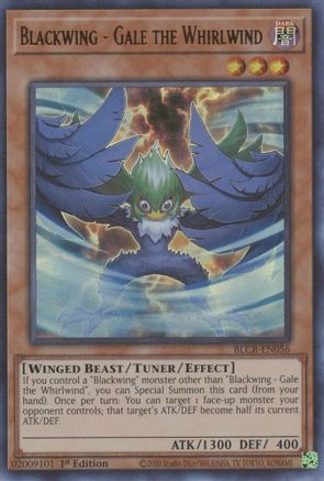 Blackwing - Gale the Whirlwind [BLCR-EN056] Ultra Rare - Trinity Hobby