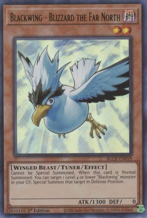 Blackwing - Blizzard the Far North [BLCR-EN059] Ultra Rare - Trinity Hobby