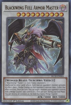 Blackwing Full Armor Master [BLCR-EN064] Ultra Rare - Trinity Hobby