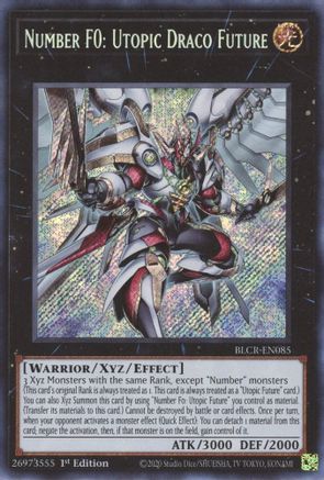 Number F0: Utopic Draco Future [BLCR-EN085] Secret Rare - Trinity Hobby