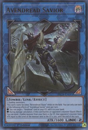 Avendread Savior [BLCR-EN091] Ultra Rare - Trinity Hobby
