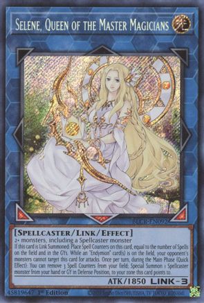 Selene, Queen of the Master Magicians [BLCR-EN092] Secret Rare - Trinity Hobby