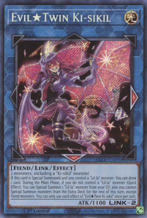 Evil Twin Ki-sikil [BLCR-EN096] Secret Rare - Trinity Hobby