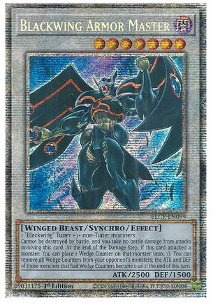 Blackwing Armor Master [BLCR-EN099] Starlight Rare - Trinity Hobby