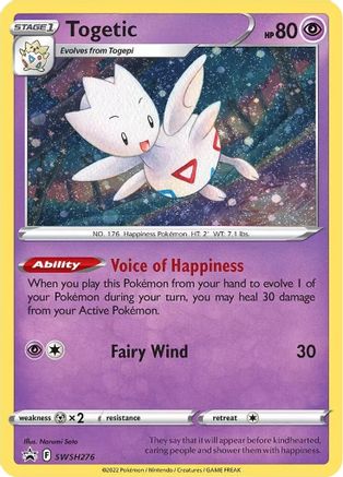 Togetic (SWSH276) [Sword & Shield: Black Star Promos] - Trinity Hobby