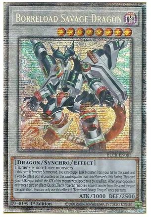 Borreload Savage Dragon [BLCR-EN083] Starlight Rare - Trinity Hobby