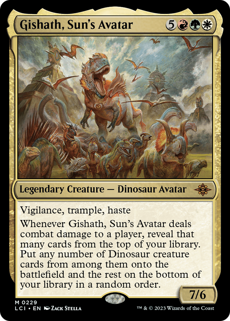Gishath, Sun's Avatar [The Lost Caverns of Ixalan] - Trinity Hobby