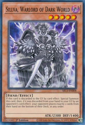 Sillva, Warlord of Dark World [SR13-EN008] Common - Trinity Hobby