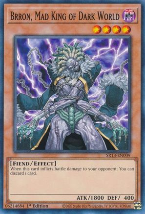 Brron, Mad King of Dark World [SR13-EN009] Common - Trinity Hobby