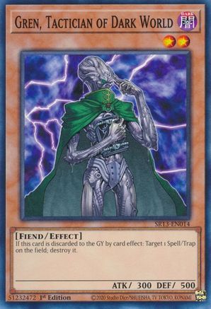 Gren, Tactician of Dark World [SR13-EN014] Common - Trinity Hobby