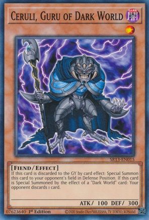 Ceruli, Guru of Dark World [SR13-EN015] Common - Trinity Hobby