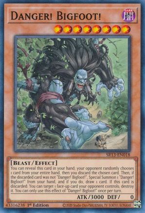 Danger! Bigfoot! [SR13-EN018] Common - Trinity Hobby