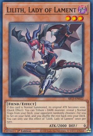 Lilith, Lady of Lament [SR13-EN022] Common - Trinity Hobby