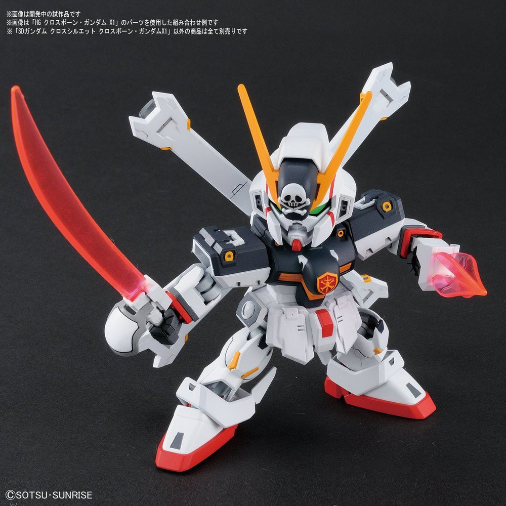 SD GUNDAM CROSS SILHOUETTE CROSSBONE GUNDAM X1