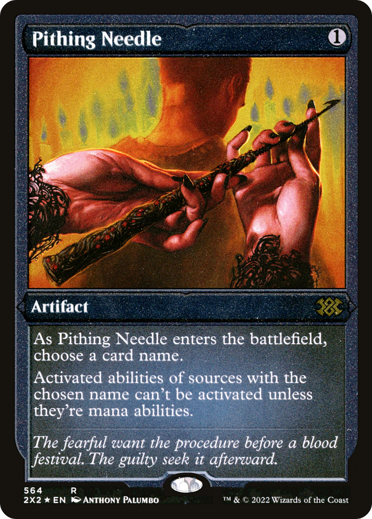 Pithing Needle  [Foil]  (2X2-564) - [Double Masters 2022] - Trinity Hobby