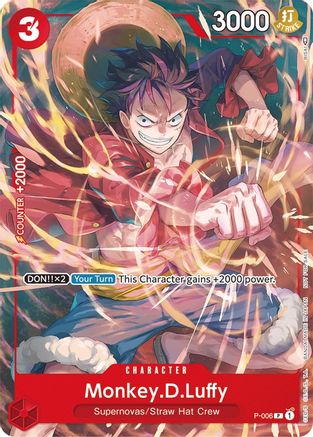 Monkey.D.Luffy - P-006 (Tournament Pack Vol. 1) (P-006) - [One Piece Promotion Cards] - Trinity Hobby