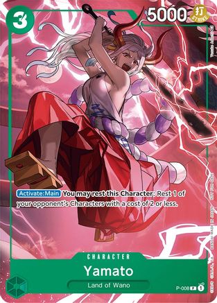 Yamato (Tournament Pack Vol. 1) (P-008) - [One Piece Promotion Cards] - Trinity Hobby