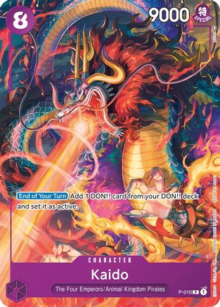 Kaido (Tournament Pack Vol. 1) (P-010) - [One Piece Promotion Cards] - Trinity Hobby