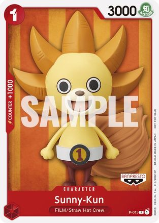 Sunny-Kun (One Piece Film Red) (P-015) - [One Piece Promotion Cards] - Trinity Hobby