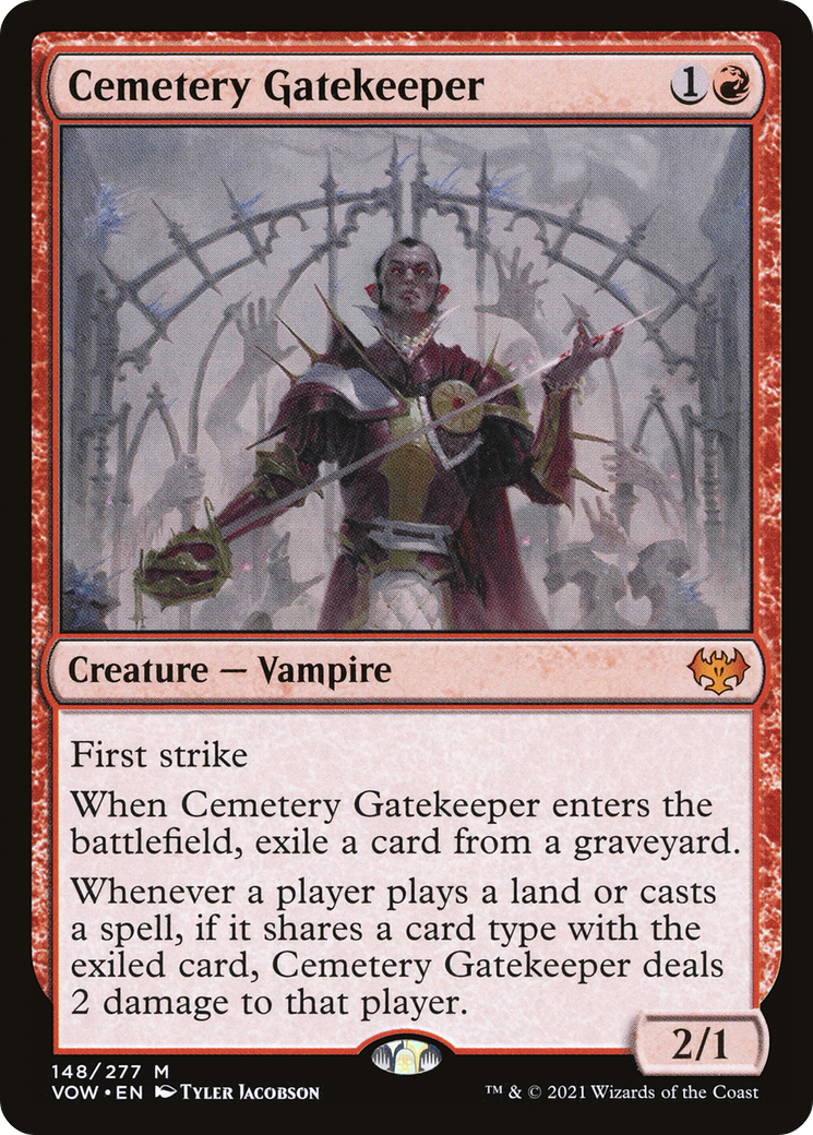 Cemetery Gatekeeper [Innistrad: Crimson Vow] - Trinity Hobby