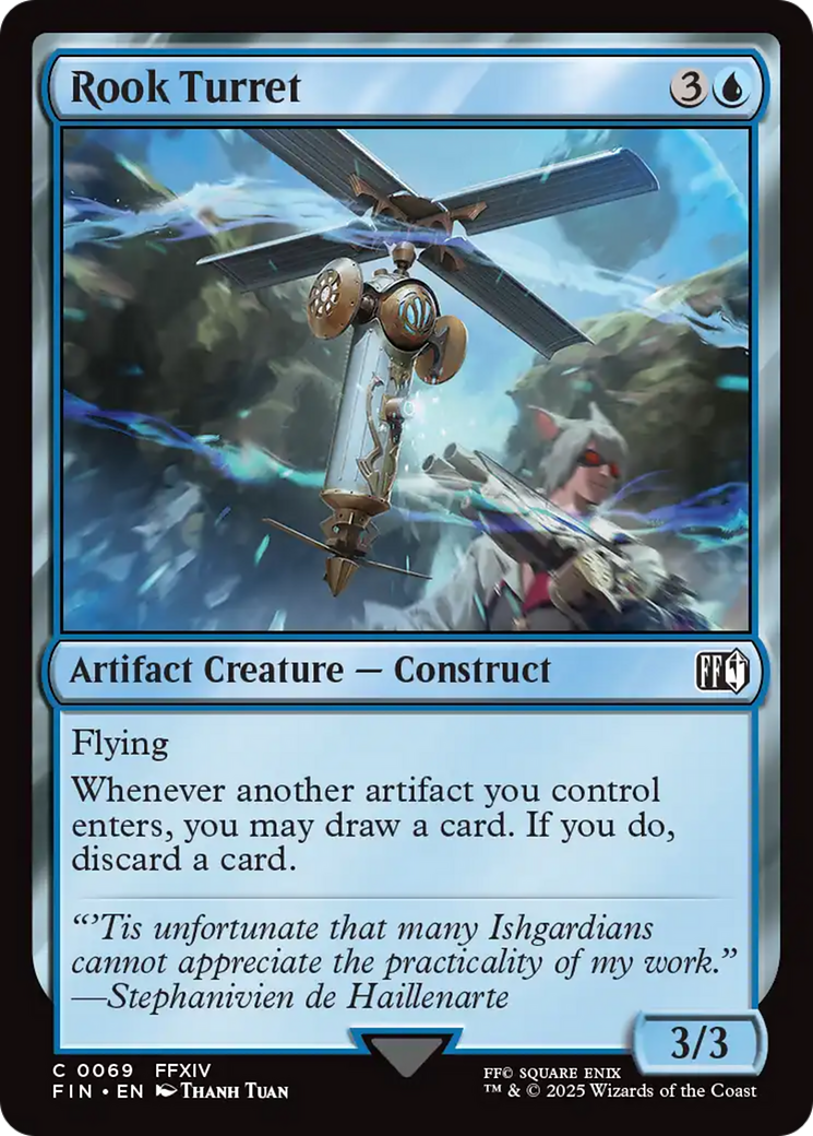 Rook Turret  [Foil]  (FIN-069) - [FINAL FANTASY] - Trinity Hobby
