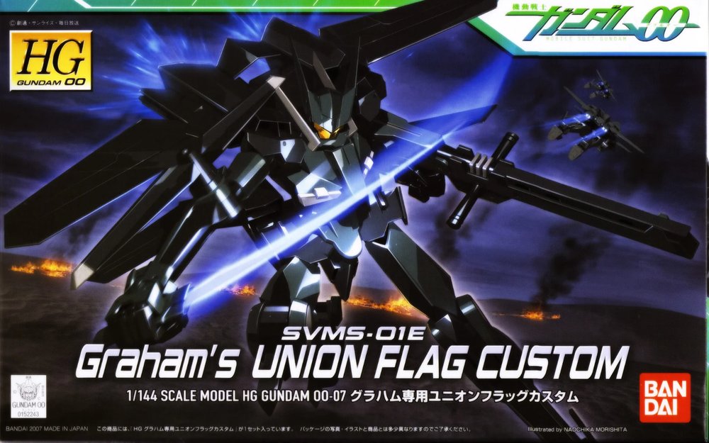 Bandai - HG 1/144 #07 Graham's Union Flag Custom