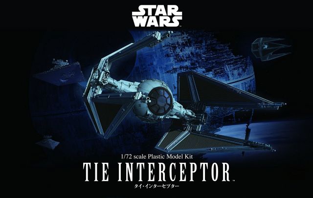 Bandai Star Wars 1/72 TIE Interceptor - Trinity Hobby