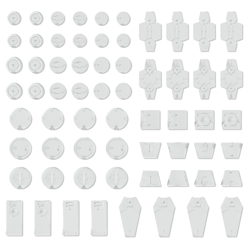 CUSTOMIZE MATERIAL (DECORATION PARTS 1 WHITE) - Trinity Hobby