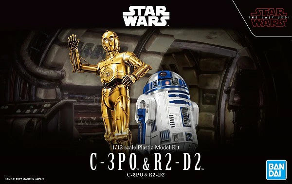 Star Wars 1/12 C-3PO & R2-D2 - Trinity Hobby