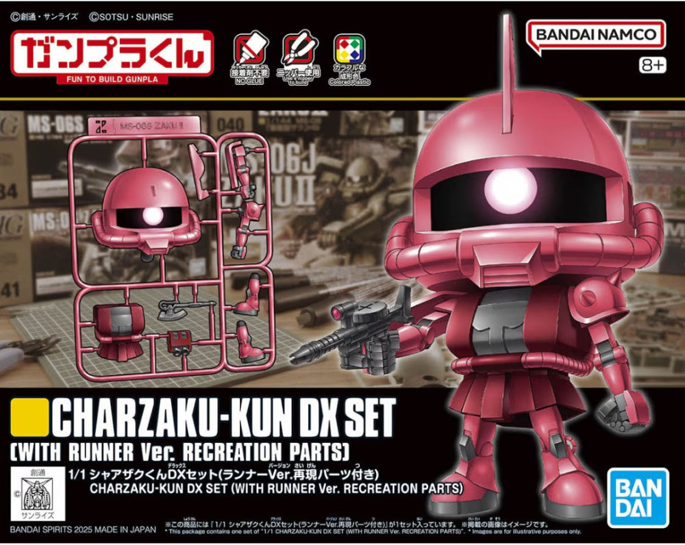 1/1 CHARZAKU-KUN DX SET (WITH RUNNER Ver. RECREATION PARTS)