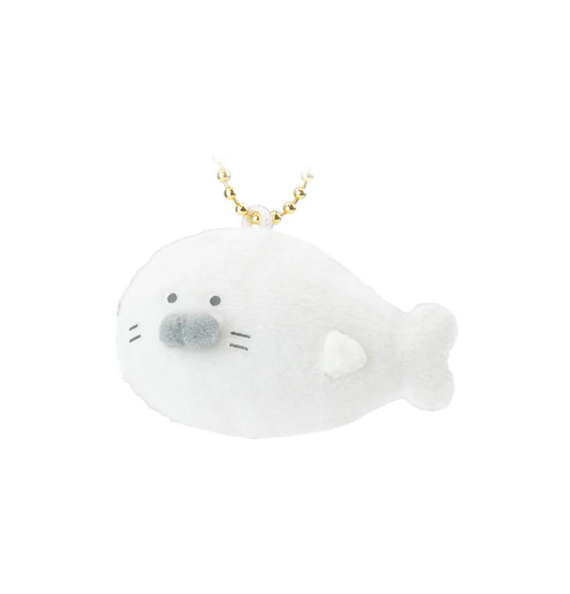 Round Eye Aquarium Seal Plush (keychain) - Trinity Hobby