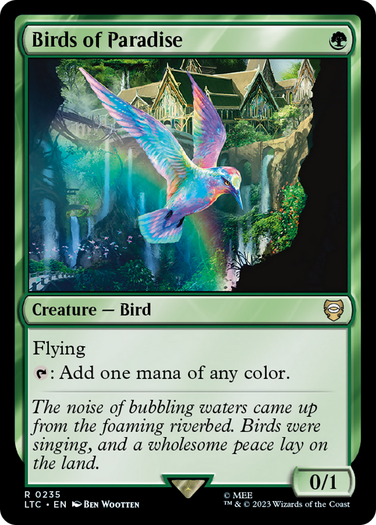 Birds of Paradise [The Lord of the Rings: Tales of Middle-Earth Commander] - Trinity Hobby