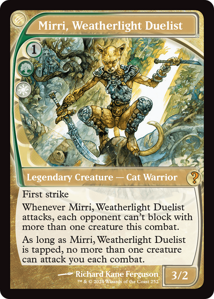 Mirri, Weatherlight Duelist (Future Sight) [Mystery Booster 2] - Trinity Hobby