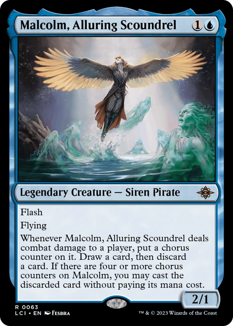 Malcolm, Alluring Scoundrel [The Lost Caverns of Ixalan] - Trinity Hobby