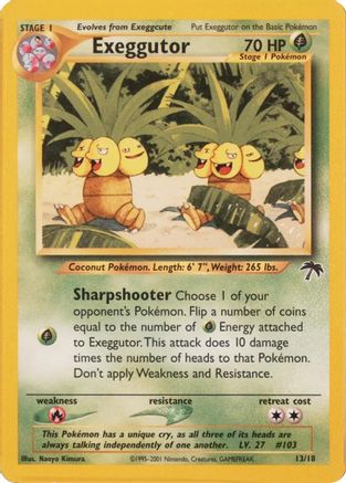 Exeggutor (13/18) [Southern Islands] - Trinity Hobby