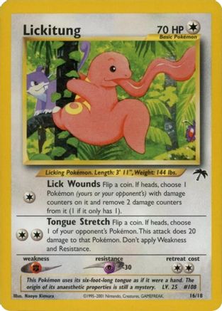 Lickitung (16/18) [Southern Islands] - Trinity Hobby