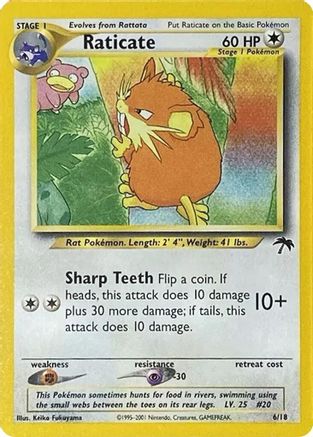 Raticate (6/18) [Southern Islands] - Trinity Hobby