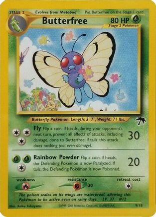 Butterfree (9/18) [Southern Islands] - Trinity Hobby