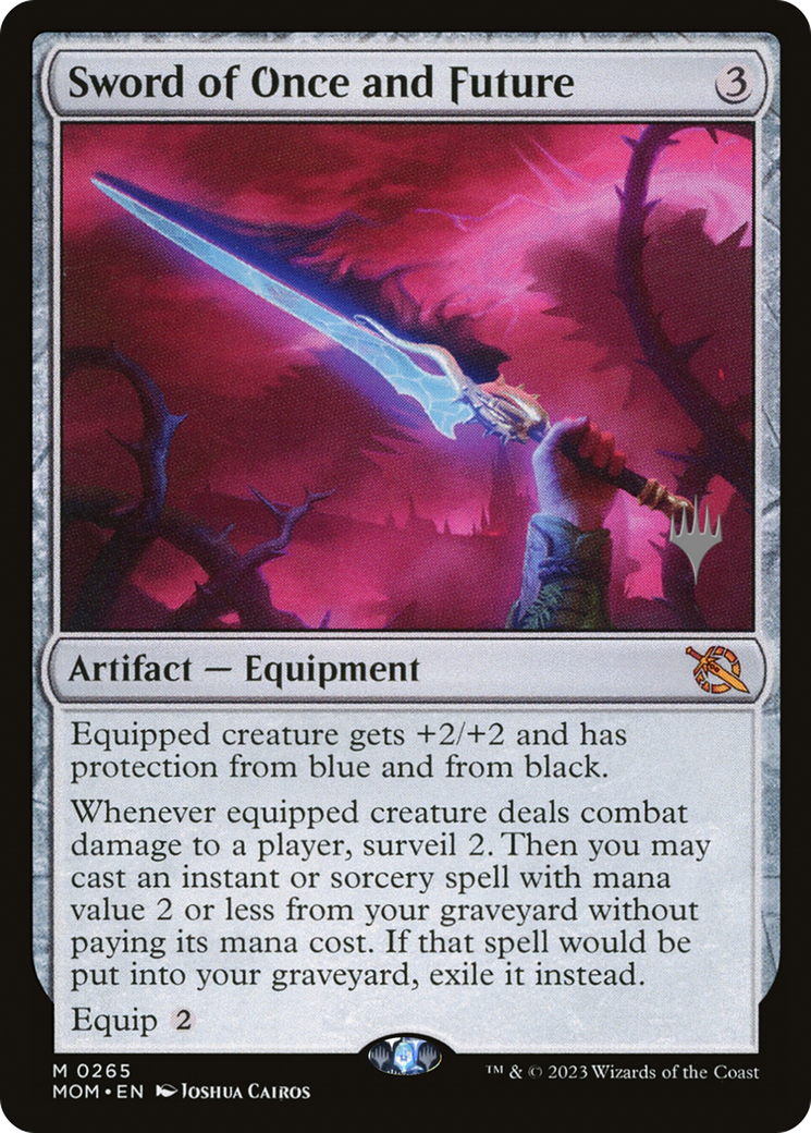 Sword of Once and Future (Promo Pack) [March of the Machine Promos] - Trinity Hobby