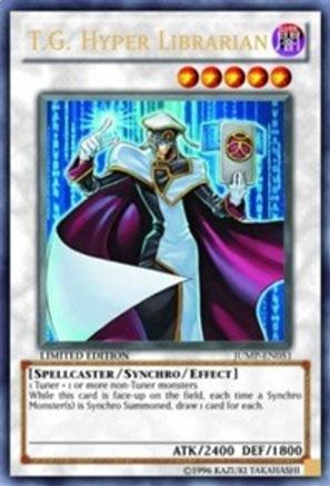 T.G. Hyper Librarian [JUMP-EN051] Ultra Rare - Trinity Hobby