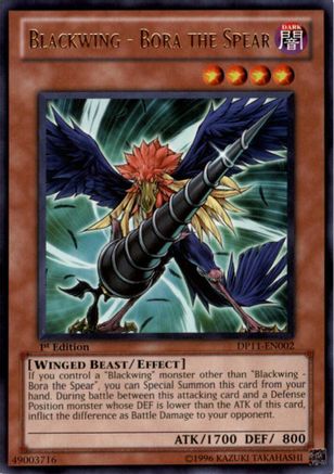 Blackwing - Bora the Spear [DP11-EN002] Rare - Trinity Hobby