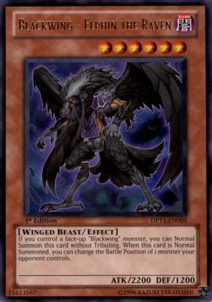 Blackwing - Elphin the Raven [DP11-EN005] Rare - Trinity Hobby