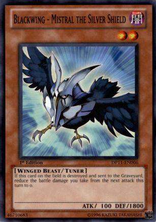 Blackwing - Mistral the Silver Shield [DP11-EN006] Common - Trinity Hobby
