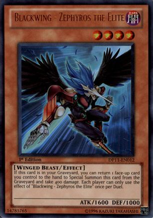 Blackwing - Zephyros the Elite [DP11-EN012] Ultra Rare - Trinity Hobby